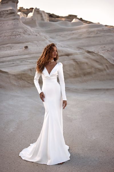 Colectia Milla Nova White & Lace - Calipso, Rochie de mireasa Paisley