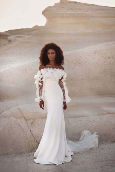 Colectia Milla Nova White & Lace - Calipso, Rochie de mireasa Riley