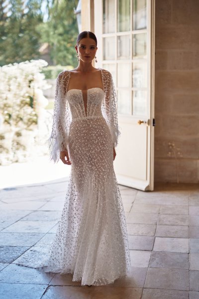 Colectia Milla Nova Stars In White, Rochie de mireasa Haleema
