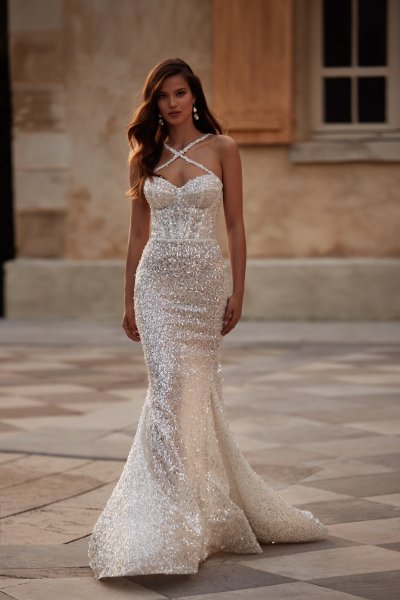 Colectia Milla Nova Stars In White, Rochie de mireasa Idrissa