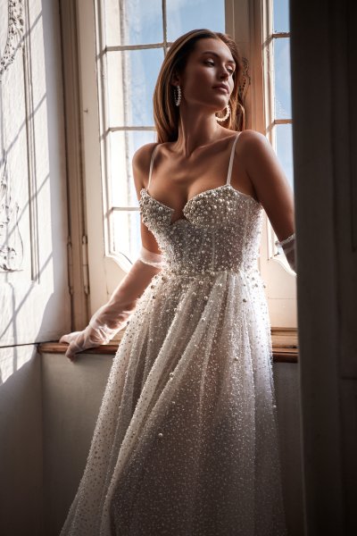 Colectia Milla Nova Stars In White, Rochie de mireasa Isla