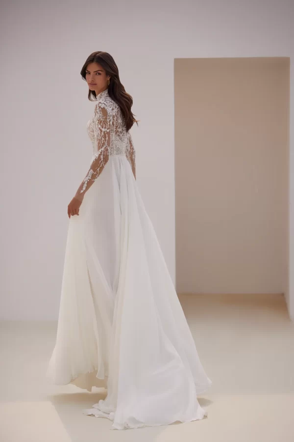 Stars_in_White_new_drop_poliana (2) Colectia Milla Nova Wedding Drop, Rochie de mireasa Poliana